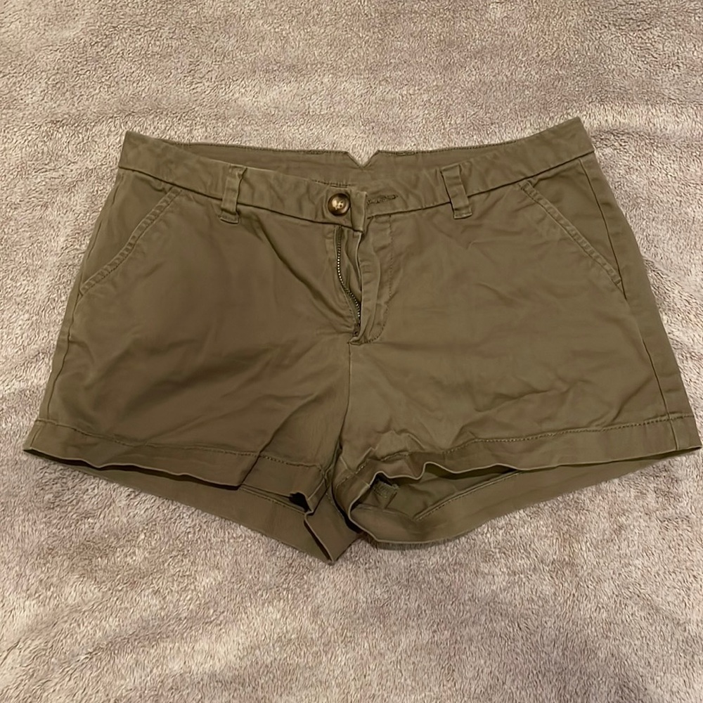 BONGO army green chino shorts, size 5